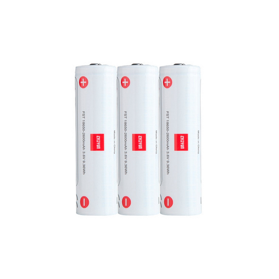 ZHIYUN 3 x 18650 Li-ion Baterija 2600mAh, 3.6V - 1